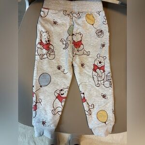 Little sleepies, Disney Winnie the Pooh up up and away jogger pants, size 2T NWT